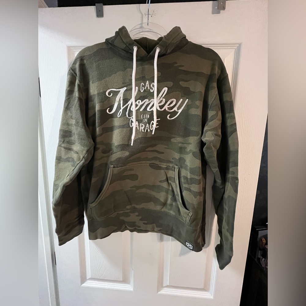 Gas Monkey Garage Men's Camouflage Hoodie